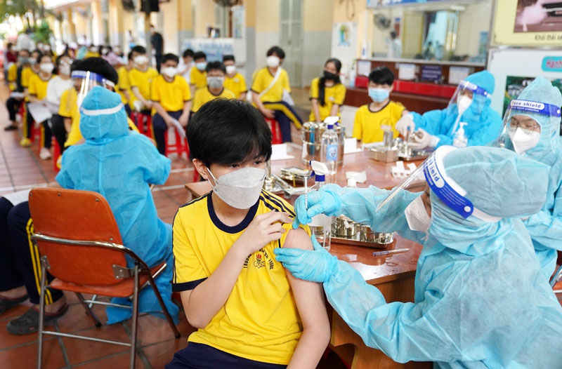 Hà Nội dự kiến tiêm vắc xin Covid-19 cho hơn 790.000 trẻ từ 12 đến dưới 18 tuổi