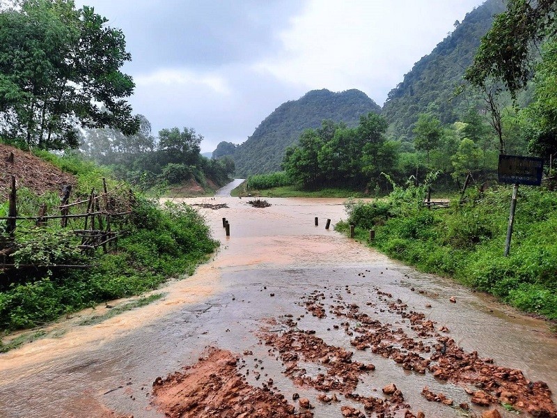 Trung Trung Bộ, Nam Trung Bộ và Tây Nguyên tiếp tục có mưa vừa, mưa to, có nơi mưa rất to và dông.