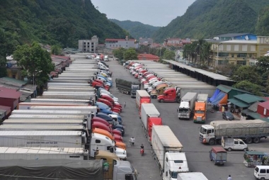 Đề xuất tạm thời không cho xe chở nông sản lên biên giới cửa khẩu Lạng Sơn để tránh thiệt hại
